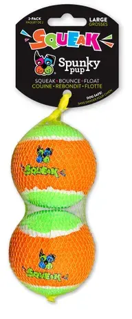 Squeaky Tennis Balls, 2-pack