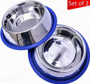 Steel Bowl Pair